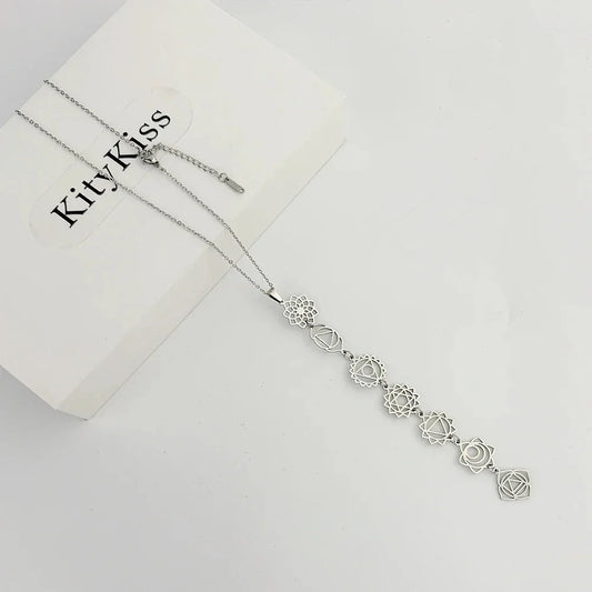 KITYKISS | COLLAR DE LOS 7 CHAKRAS - ZYRO