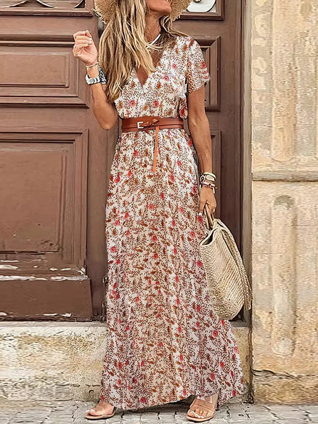VERA | VESTIDO BOHEMIO ELEGANTE MAXI - ZYRO