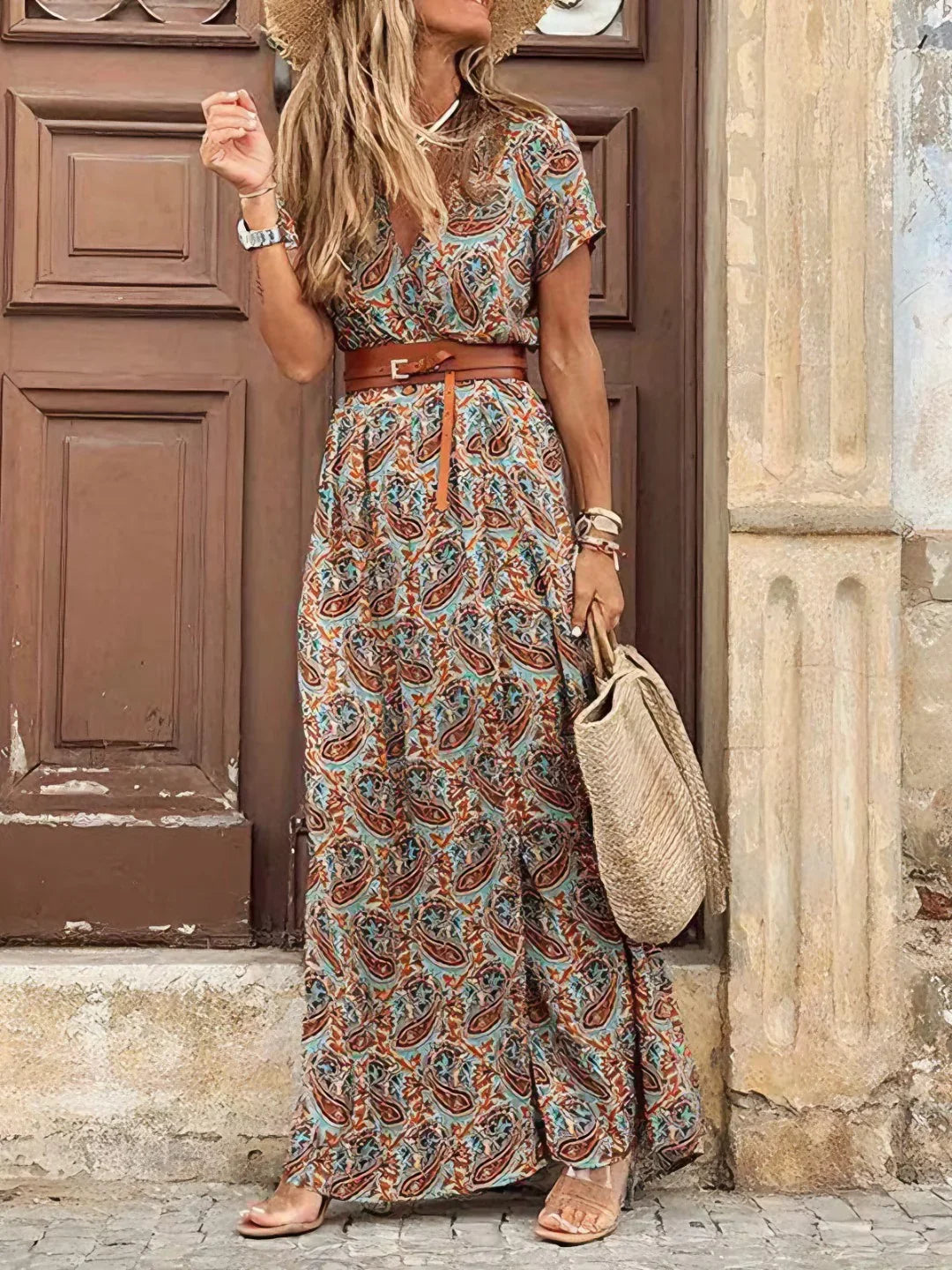 VERA | VESTIDO BOHEMIO ELEGANTE MAXI - ZYRO