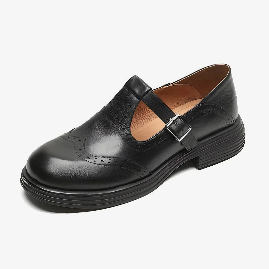 VELDA | ELEGANTES MARY JANES DE CUERO - ZYRO