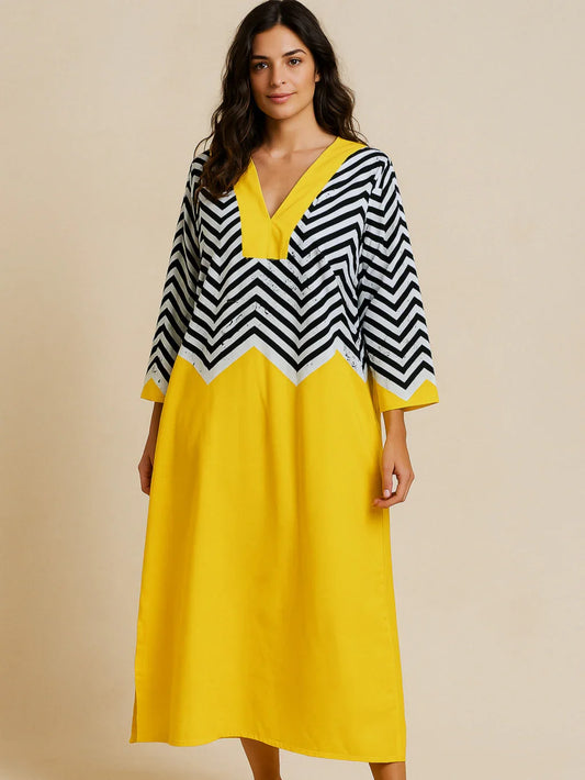 CARLA | ELEGANTE VESTIDO GEOMÉTRICO - ZYRO