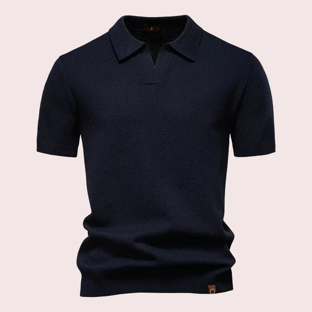 ELÍAS | POLO TEXTURIZADO DE ALTA CALIDAD - ZYRO