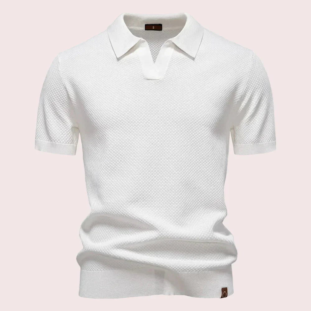 ELÍAS | POLO TEXTURIZADO DE ALTA CALIDAD - ZYRO