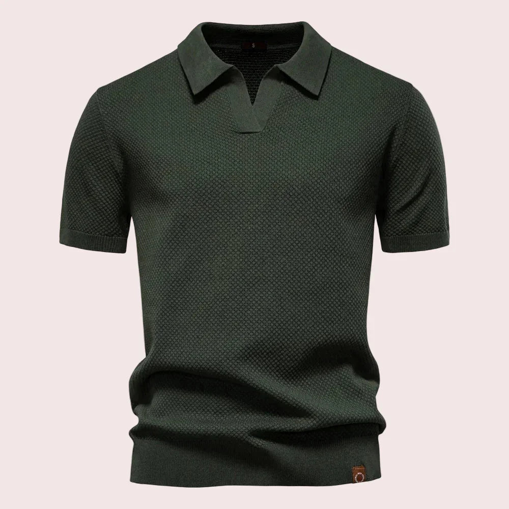 ELÍAS | POLO TEXTURIZADO DE ALTA CALIDAD - ZYRO