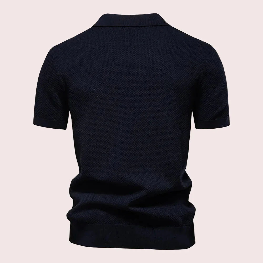 ELÍAS | POLO TEXTURIZADO DE ALTA CALIDAD - ZYRO