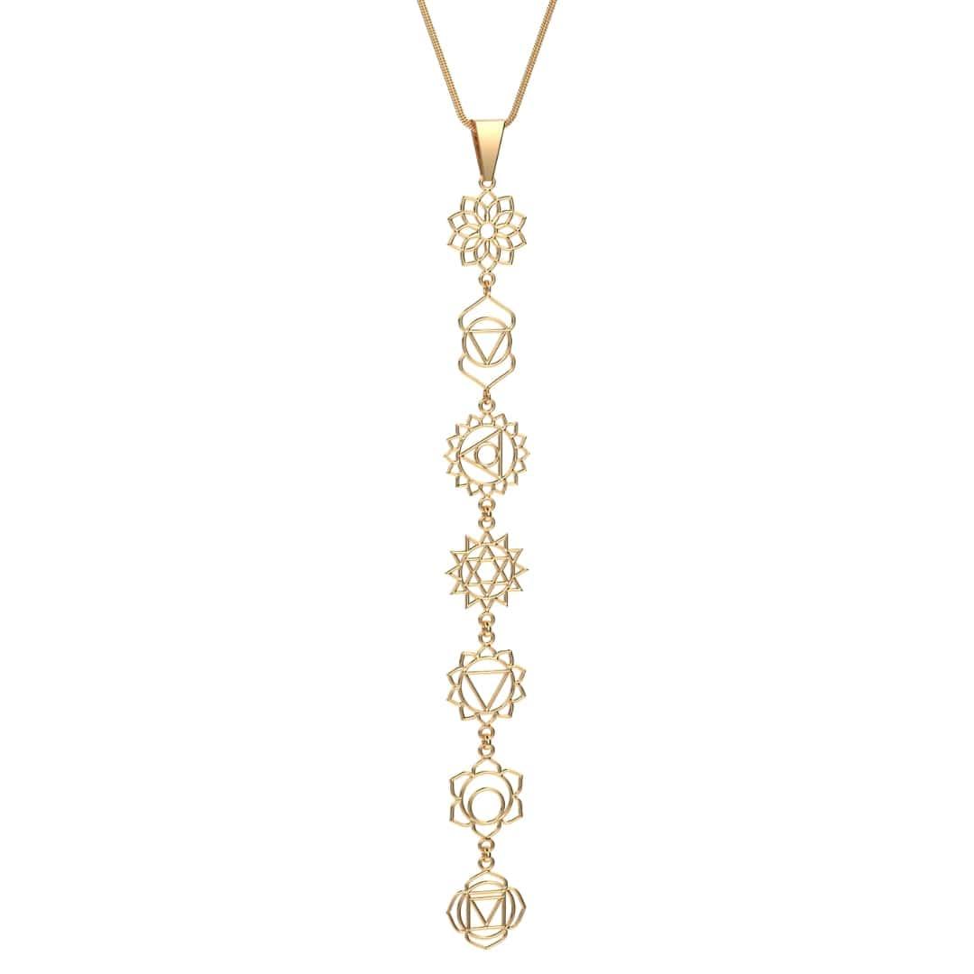 KITYKISS | COLLAR DE LOS 7 CHAKRAS - ZYRO