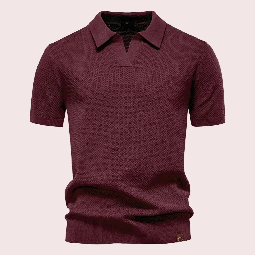 ELÍAS | POLO TEXTURIZADO DE ALTA CALIDAD - ZYRO